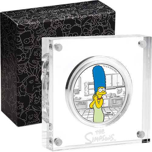 1oz 2019 The Simpsons Marge Simpson Silver Proof Coin