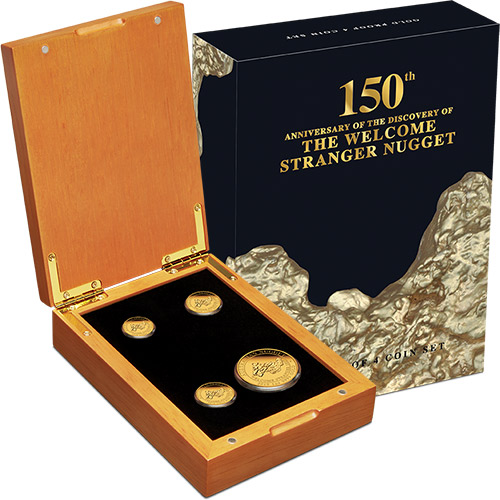 2019 Welcome Stranger Four Coin Gold Proof Set