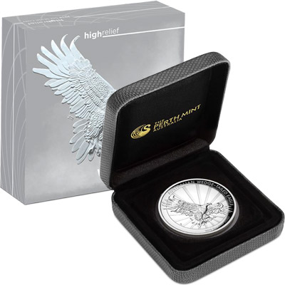 5oz 2019 Australian Wedge-Tailed Eagle High Relief Silver Proof Coin